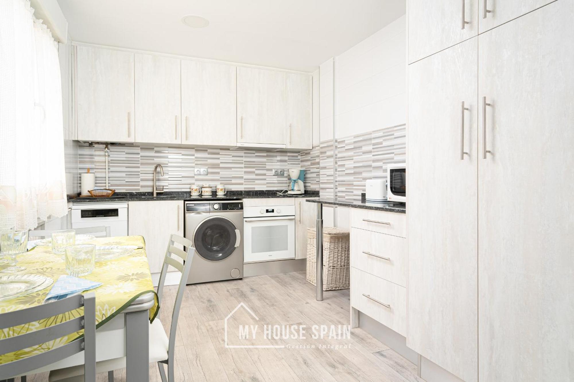 Myhousespain - Piso 3 Habitaciones Cerca Playa San Lorenzo Gijón Kültér fotó